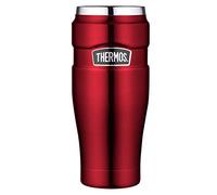 Thermos Termos 4002.248.047 - Bottiglia in Acciaio Inossidabile, 0,47 l, Acciaio, Cranberry, 8,4 x 8,4 x 19,8 cm
