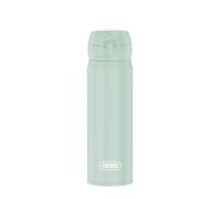 THERMOS ULTRALIGHT BOTTLE 0,50 l, soft ment, thermos in acciaio inox, 10 caldo/20 h freddo, assolutamente ermetico per acqua, tè, bevande silenziose