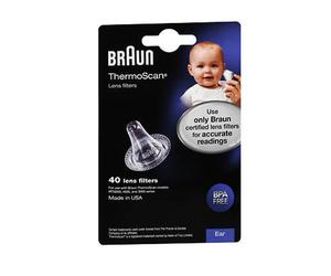 Thermoscan Filtro Igienico Per Orecchie 40 Ognuno Di Braun