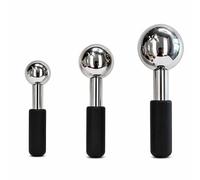 Thermostar® Globe - Bastone massaggiante per ghiaccio Ø 50 mm - Ice Globes Massaggiatore in acciaio inox - Massaggio viso rinfrescante e cura della pelle - Cryo Massage Roller alternativa per viso e