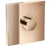 Thermostat de bord AXOR Highflow dissimulé, taille diamant, de la taille d'une main, 46741300, 46741300, Colorazione: Oro rosso lucido
