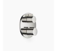 Thermostat encastré Dornbracht avec réglage de débit à sens unique, kit de montage final, 36425970-08, 36425970-08, Colorazione: platino