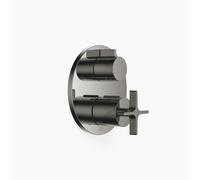 Thermostat encastré VAIA de Dornbracht avec régulation de débit à deux voies, 36426809-19, 36426809-19, Colorazione: Cromo scuro