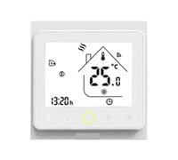 Thermostat temperature controller for water/electric floor heating gas boiler control temperature switch(White,Electr heat)