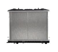 Thermotec Radiatore motore D7X048TT – per cambio manuale, rete 588×424×32 mm, alette saldate