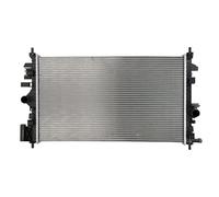 THERMOTEC D7X071TT - Radiatore a motore, larghezza di rete 379 mm, lunghezza della rete 680 mm, profondità di rete 26 mm
