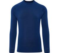 Thermowave Arctic - Biancheria intima termica da uomo in lana merino con scollo rotondo, extra calda con trasporto dell'umidità, 265 g/m², asciugatura rapida per l'inverno