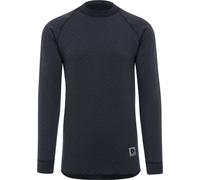 Thermowave Maglia sportiva 3 in 1, a maniche lunghe, da uomo, per sport, inverno, extra calda, in lana merino da uomo, 330 g/mq, ad asciugatura rapida, per il freddo estremo, antracite., M