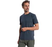 Thermowave Merino Life - Maglietta da uomo, 100% lana merino, scollo rotondo, 165 g/m², strato base per 4 stagioni, grigio., XXL