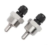 Thermowell - 2 manicotti a immersione, filettatura G3/4", in acciaio inossidabile, per interni ed esterni (8 x 30 mm)