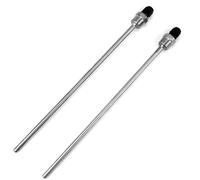 Thermowell 2 Manicotti Pozzetto Termometrico 300mm Manicotto ad Immersione per Sensore di Temperatura Tubi di Protezione per Termocoppie Pozzo Termometrico da Immersione Alla Ruggine e Durevole