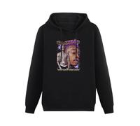 THERULER Wiz Khalifa Great Mind Think Alone Mens Pullover Hoodies Casual Black Hoody Cotton Graphic Unisex Sweatshirts L