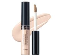 THESAEM Cover Perfection Tip Correttore SPF28 P 6.5g #1 Beige chiaro - Correttore liquido multiuso, trucco a copertura totale per acne, macchie scure, occhiaie, iperpigmentazione e imperfezioni