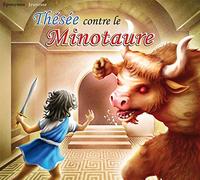 Thesee Contre Le Minotaure - Un Classique De La Mythologie Grecq