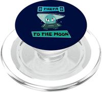 Theta Alla Luna Criptovaluta Logo Theta Crypto Art PopSockets PopGrip per MagSafe