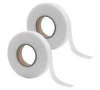 THETHO 2 Pezzi Termoadesivo per Tessuti, Piega Rapida Senza Cuciture, Nastri Adesivi per Tessuti - Nastro Termoadesivo Resistente per Riparazioni su Tende, Jeans, Pantaloni, Gonne - Non si Cuce