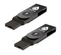 Thetis Chiave di sicurezza FIDO2 (USB-A, confezione da 2) - Accesso hardware MFA e password per account aziendali, scolastici e dipendenti | Compatibile con Windows, Google Workspace, ID Apple
