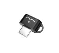 Thetis Nano-C FIDO2 Security Key Hardware Passkey Dispositivo con USB Tipo C, TOTP/HOTP, FIDO2.0 Autenticazione a due fattori 2FA MFA, funziona con Windows/Mac/iOS/Android/Linux/Gmail/Facebook/GitHub