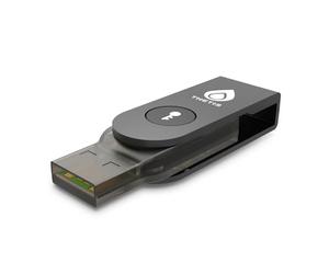 Thetis Pro-A FIDO2 Security Key Passkey Device con USB A e NFC, APP di autenticazione TOTP/HOTP, autenticazione a due fattori FIDO 2.0 2FA MFA, funziona con Windows/macOS/Linux/Gmail/Dropbox/GitHub