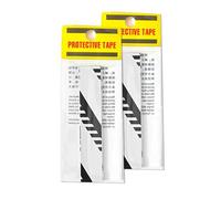 Thewasc 2Pcs Adesivo Racchetta Testa Bordi Guardia Protezioni Nastro Racchette Da Tennis Paddle Protezioni Testa Nastro Tennis Sport Parte Racchette Paddle