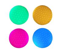 Thewasc 4Pcs Glow Balls Per Sport Notturni Torneo Palla Luminosa Lunga Durata Luminoso Palline Glow Per Mettere