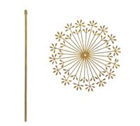 Thewasc Antico Denti di Leone Rusty Palo Da Giardino Esterno Metallo Yard Palo Decors Meteo Yard Art Per Gli Amanti Delle Piante Esterno Decorativo Acciaio
