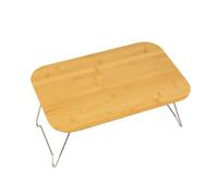 Thewasc Bamboos Pratico Accessorio Per Campeggio Portable Design Per Configurazioni Workstation Cottura Esterna Soluzione Archiviazione Pieghevole