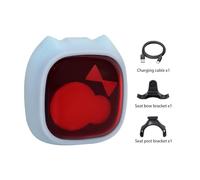 Thewasc Bike Strada Coda Leggera Impermeabilizza Delle Biciclette Posteriori Lampada Automatica Sicurezza Posteriore Bici Freno Rilevamento Del