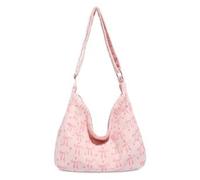 Thewasc Borsa a tracolla permanente a coste sottile francese Blossomy Plan Spaziosa borsa a tracolla per studenti per uso quotidiano Borsa per studenti multiway, B, One Size