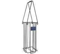 Thewasc Cestino da tennis con manico Pick Up Collector Metal Tennis Holder Outdoor Training Tool Portatile
