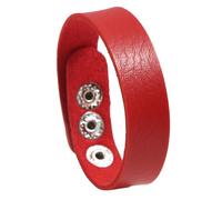 Thewasc Chiusura scorrevole regolabile in morbida pelle PU adatta a 14 22 cm circonferenza del polso elegante minimalista gioielli moda chiusura scorrevole, Misura unica, come descritto
