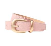 Thewasc Cintura per jeans regolabile alla moda per le donne in ecopelle con fibbia dorata per lo styling quotidiano cintura da donna per pantaloni e abiti, A, Taglia unica