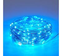 Thewasc Filo di bronzo flessibile luci fata con 8 effetti di luce per feste e decorazioni da giardino albero di Natale LED filo di bronzo radianze