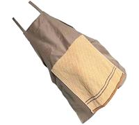 Thewasc Grembiule da cucina scherzoso per mariti con tasca a sorpresa per barbecue e regali, grembiule da uomo con tasca segreta, A, Taglia unica