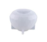 Thewasc Pomelli per cassetti Stampo in resina epossidica a forma unica di cristallo pomello per armadio maniglia stampi per maniglia della porta stampo per comò cassetto cucina bagno