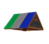 Thewasc Sostituzione del Baldacchino A Install SUPPOSTA L'ombra Meteorologica per Le Scuole Asili Swing Set Protezione da Giardino Resistente alla Lacrime Protettiva