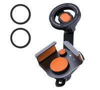 Thewasc Supporto per telefono per schermo di controllo centrale dell'automobile Supporto del telefono dell'automobile Supporto del supporto laterale dello schermo girevole a 360 gradi