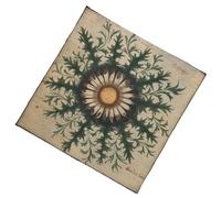 Thewasc Tovaglia Divinazioni Motivo Floreale Astrologia Carta dei Tarocchi Altari Stoffa Divinazioni Accessorio per Giochi da Tavolo Motivo Floreale Carta dei Tarocchi Tovaglia Spirituale