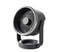 Thewasc Ventilatore da tavolo Circolatori d'aria Ventilatore da tavolo portatile Funzionamento silenzioso Per Camera da letto Elettrico Ricaricabile Desktop 4 Velocità Ufficio Desk Accessorio