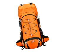 Thewasc Zaino da trekking resistente da 60 l, ergonomico, regolabile, con tracolla e scomparti multipli per campeggio e escursionismo, B, taglia unica