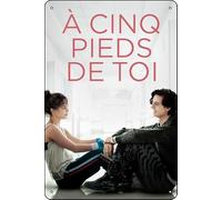 TheWeiPoster Five Feet Apart (2019) Targa vintage in latta decorativa da parete per casa, soggiorno, cucina, giardino, camera da letto, ufficio, hotel, bar e pub