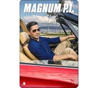 TheWeiPoster Magnum P.I. (2018) Targa vintage in latta da parete decorazione per casa, soggiorno, cucina, giardino, camera da letto, ufficio, hotel, bar e pub