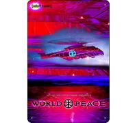 TheWeiPoster Million Dollar Extreme Presents: World Peace (2016) Vintage Tin Sign Wall Art Decor per casa, soggiorno, cucina, giardino, camera da letto, ufficio, hotel, bar e pub