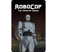 TheWeiPoster RoboCop: The Animated Series (1988) Show Vintage Tin Sign Wall Art Decor per casa, soggiorno, cucina, giardino, camera da letto, ufficio, hotel, bar e pub