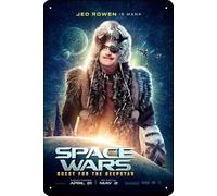 TheWeiPoster Space Wars: Quest for the Deepstar Movie Targa vintage in latta da parete decorazione per casa, soggiorno, cucina, giardino, camera da letto, ufficio, hotel, bar e pub