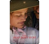 TheWeiPoster Targa in latta vintage con scritta in lingua inglese "The Dead Don't Hurt", decorazione da parete per casa, soggiorno, cucina, giardino, camera da letto, ufficio, hotel, bar e pub