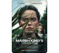 TheWeiPoster Targa in latta vintage con scritta in lingua inglese "The Marsh King's Daughter", decorazione artistica da parete per casa, soggiorno, cucina, giardino, camera da letto, ufficio, hotel