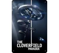 TheWeiPoster The Cloverfield Paradox (2018) Targa vintage in latta da parete decorativa per casa, soggiorno, cucina, giardino, camera da letto, ufficio, hotel, bar e pub