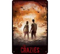 TheWeiPoster The Crazies (2010) Show Vintage Tin Sign Wall Art Decor per casa, soggiorno, cucina, giardino, camera da letto, ufficio, hotel, bar e pub