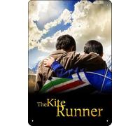 TheWeiPoster The Kite Runner (2007) Targa vintage in latta da parete decorativa per casa, soggiorno, cucina, giardino, camera da letto, ufficio, hotel, bar e pub